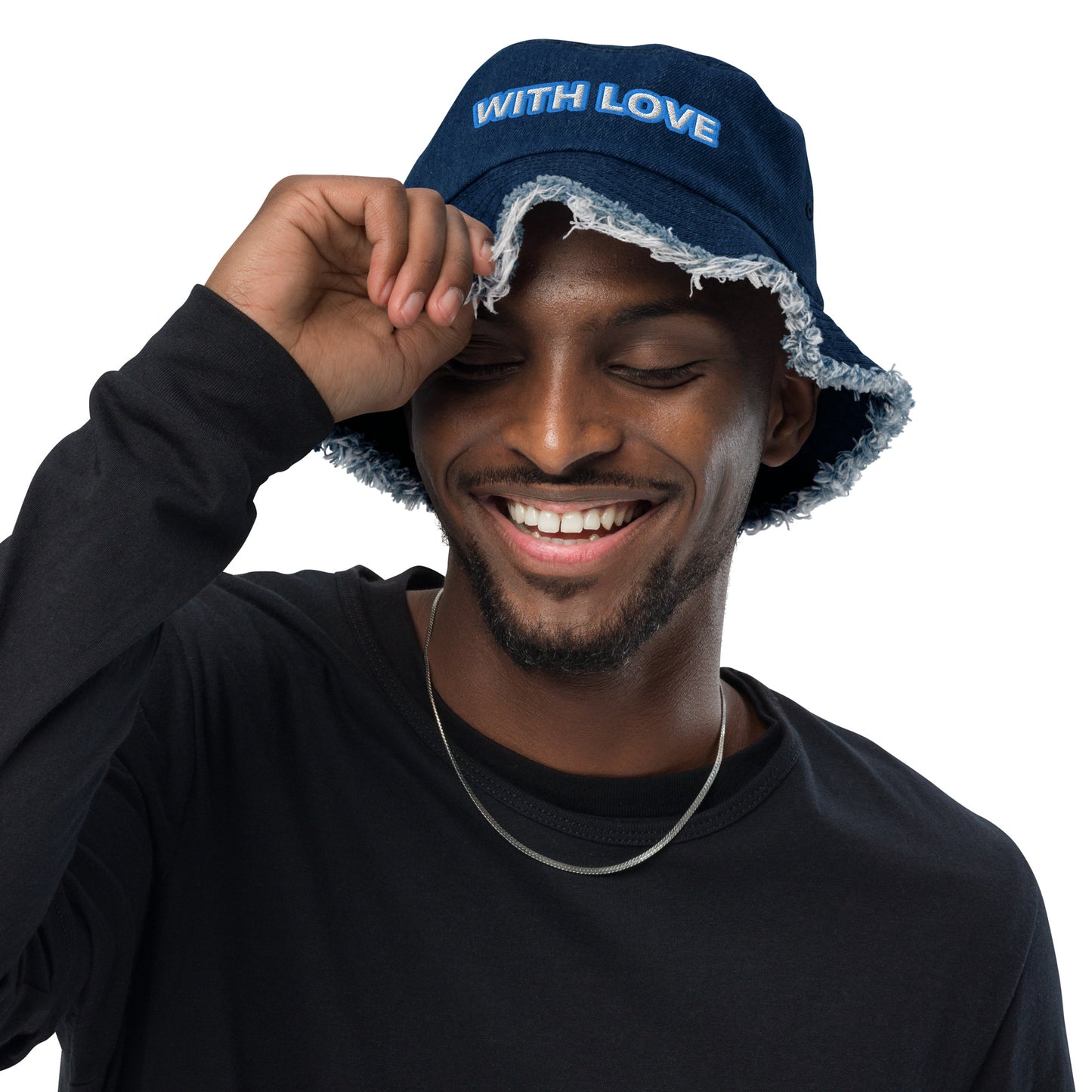 With Love Denim Bucket (Unisex)