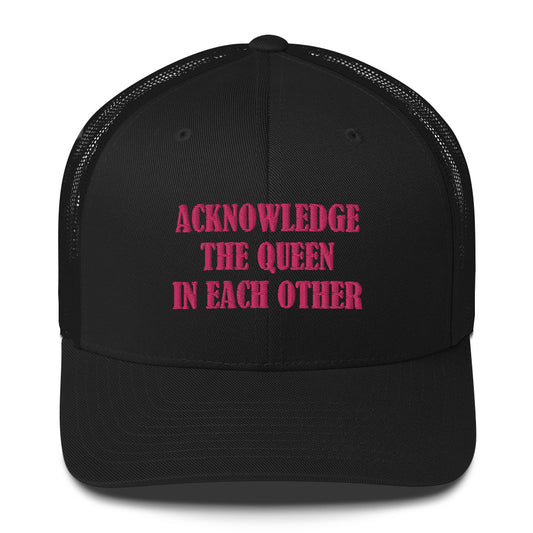 Queen Acknowledgement Trucker Cap