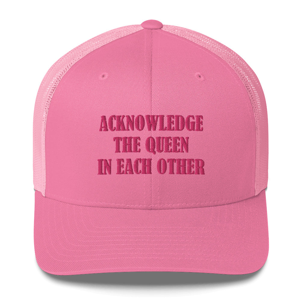 Queen Acknowledgement Trucker Cap