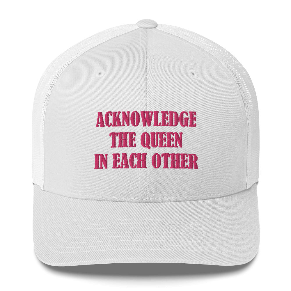 Queen Acknowledgement Trucker Cap